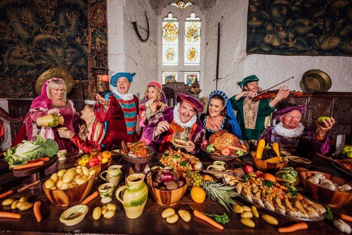 Ticket voor middeleeuws banket bij Bunratty Castle