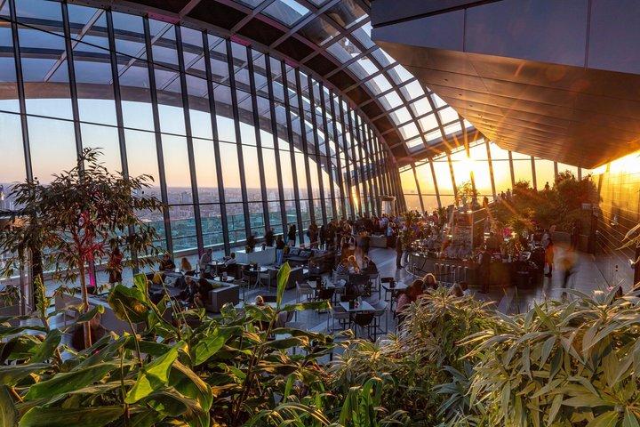 London: Sky Garden Music Night Ticket & Glass of Fizz