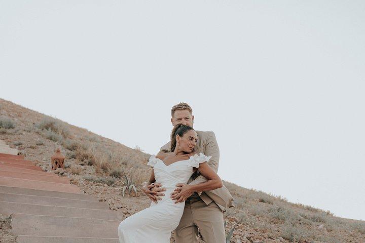 プロの写真家とマラケシュの結婚式とプロポーズ
