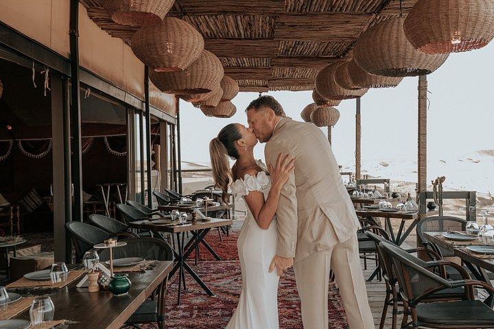 プロの写真家とマラケシュの結婚式とプロポーズ