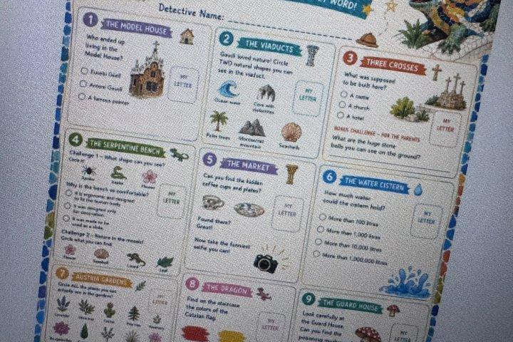 Park Güell Mystery : Eine Gaudí Schatzsuche