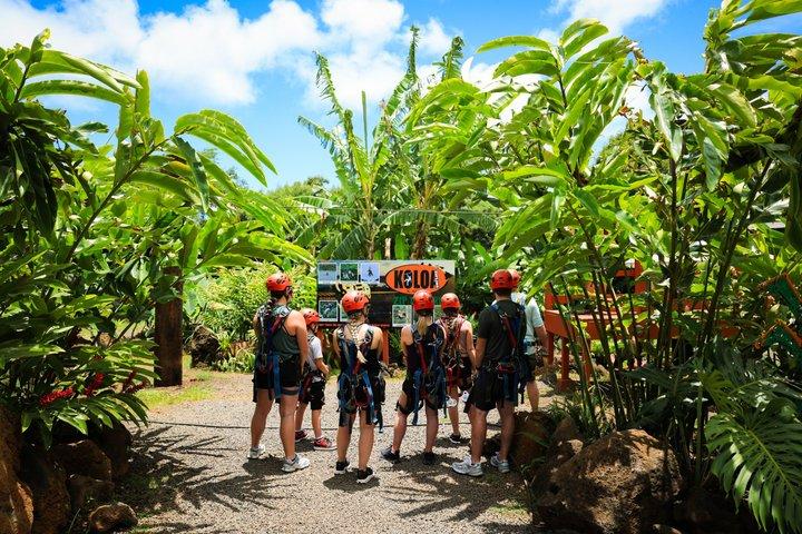Koloa Zipline auf Kauai