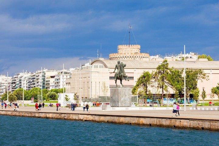 Tour a pie autoguiado por la ciudad de Salónica