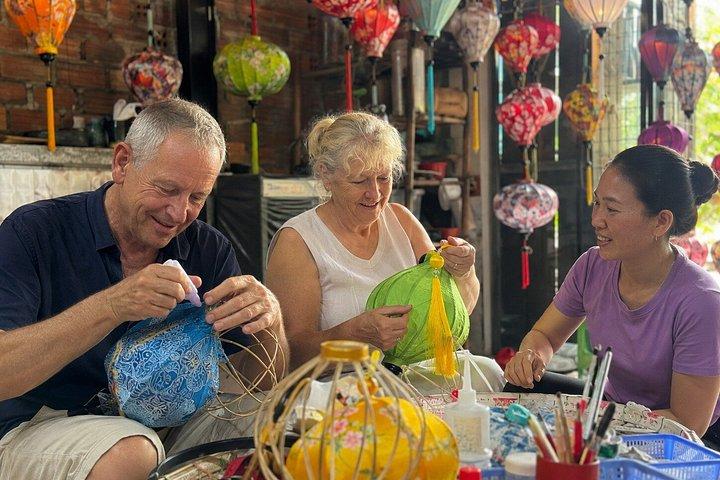 Hoi An: Lantern Making Class & Optional Private Boat Ride