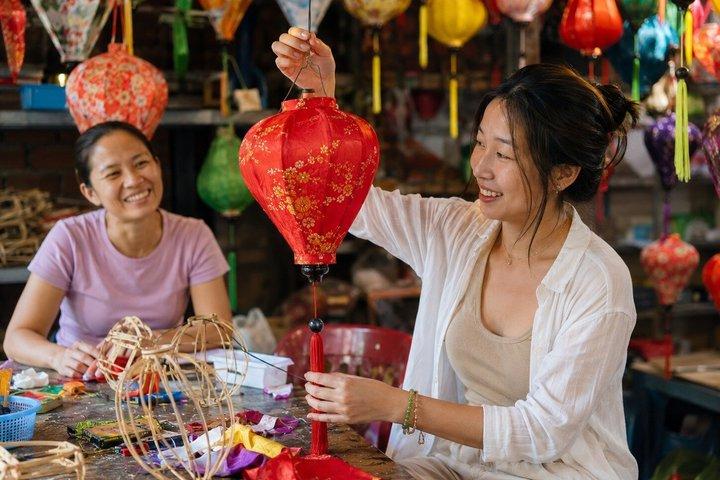 Hoi An: Lantern Making Class & Optional Private Boat Ride