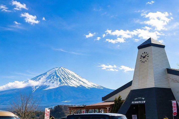 Fuji, Chureito-pagoden och Kawaguchikosjön Dagstur från Tokyo
