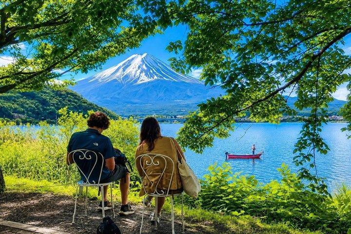 Excursión de un día al Monte Fuji, la Pagoda Chureito y el Lago Kawaguchiko desde Tokio