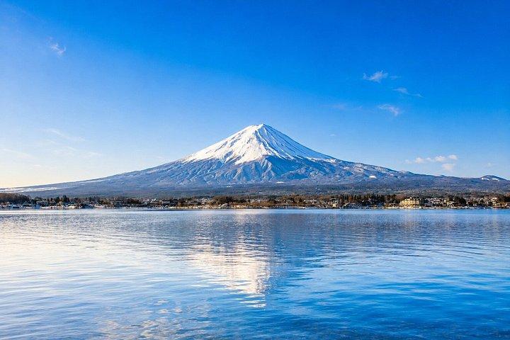 Fuji, Chureito-pagoden och Kawaguchikosjön Dagstur från Tokyo