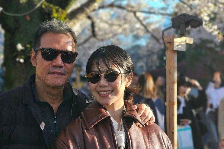Tokyo Private Cherry Blossom Tour with a Shiba Inu & Shrine Walk