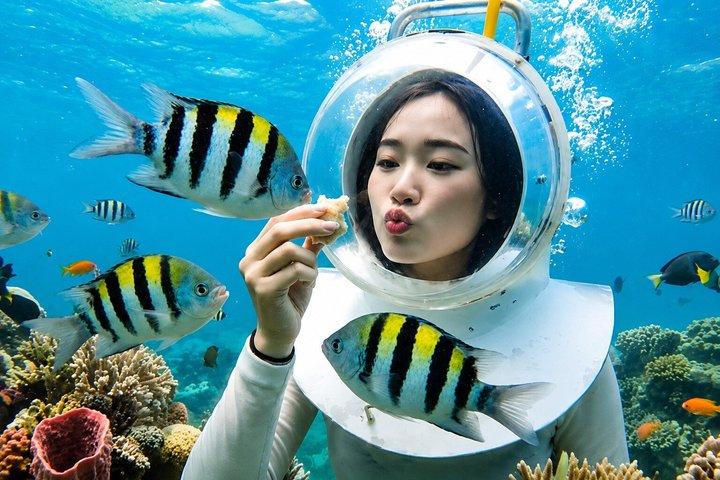 Bali Sea Walker onderwaterervaring met hoteltransfer