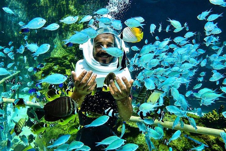 Bali Sea Walker onderwaterervaring met hoteltransfer