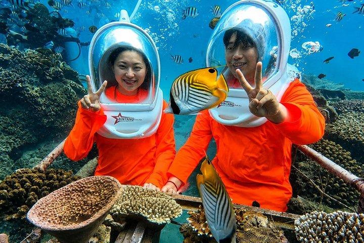Bali Sea Walker onderwaterervaring met hoteltransfer