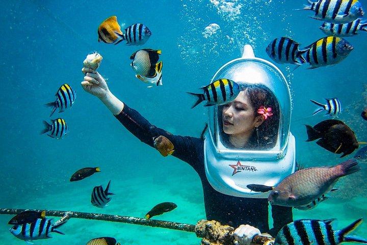 Bali Sea Walker Unterwassererlebnis mit Hoteltransfer