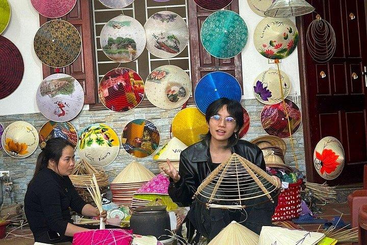 Hanoi: Incense Village Visit & Conical Hat Making Experience