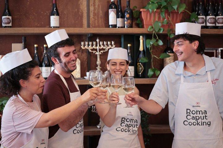 Quando a Roma : Pasta Cooking Class & Cena nel Ghetto Ebraico