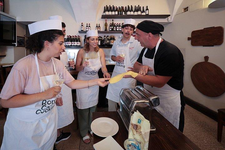 ローマにいるとき：ユダヤ・ゲットーでのパスタ料理教室＆ディナー