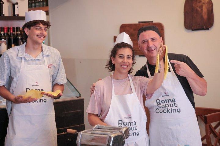 Quando a Roma : Pasta Cooking Class & Cena nel Ghetto Ebraico