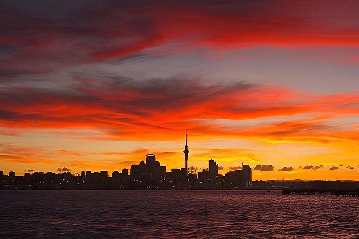 Auckland Sunset Harbour kryssning