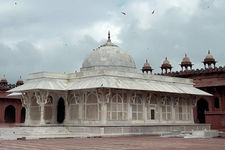 Da Delhi-Taj Mahal e tour privato del forte di Agra con Fatehpur Sikri