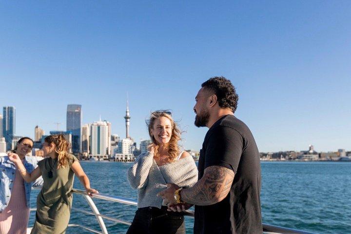 Panorama-Wein und Käse Auckland Hafenrundfahrt