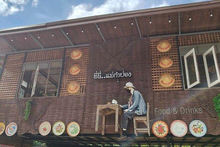 メーカンポン村、温泉、ボルサン傘作りツアー