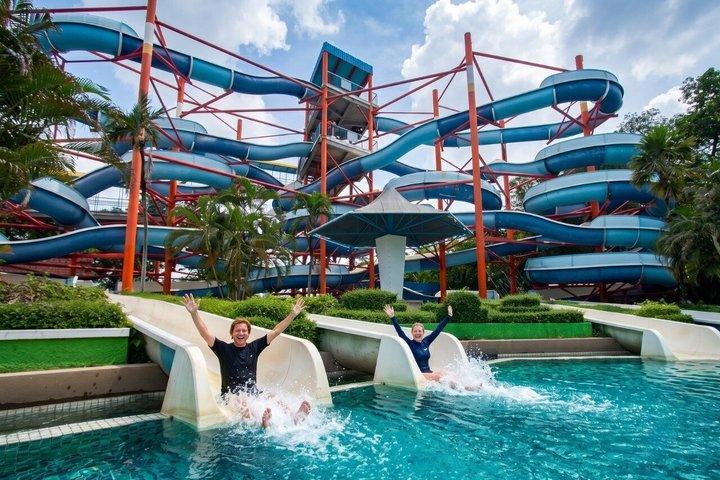 Siam Amazing Park All Rides Bilhete com Buffet
