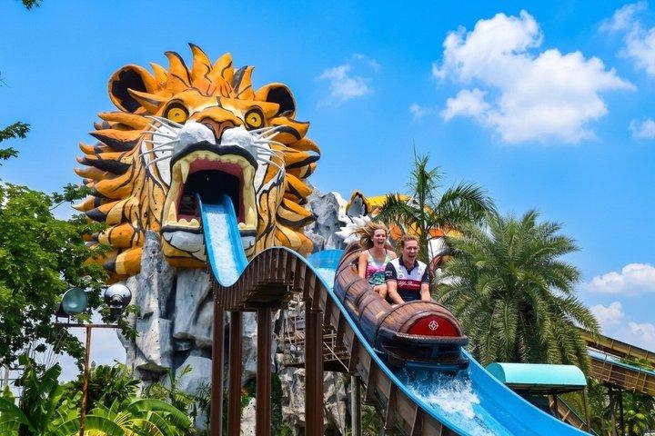 Siam Amazing Park All Rides Bilhete com Buffet