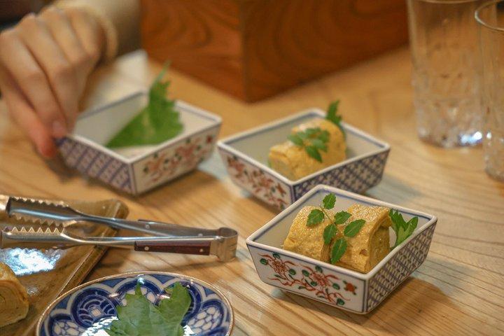 高山旧市街で地元家族と一緒に和食料理教室