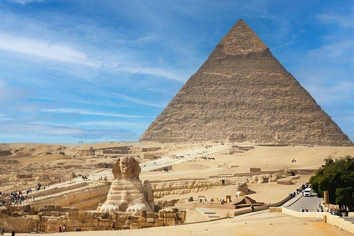 Hela Kairoresan från Hurghada: Pyramider, sfinx, museum och lunch