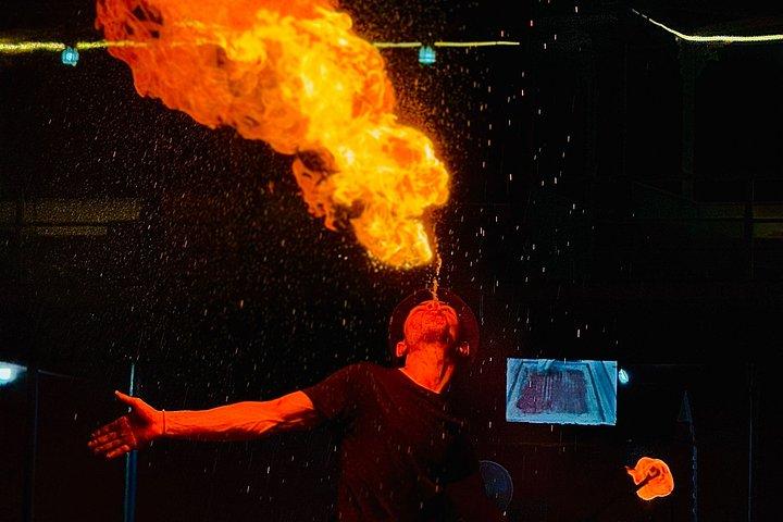 BBQディナーと5つのライブショー付きドバイ砂漠サファリ