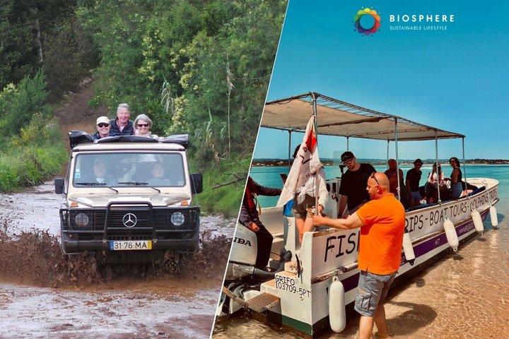 Algarve Open Jeep Adventure Flamingos e Ria Formosa