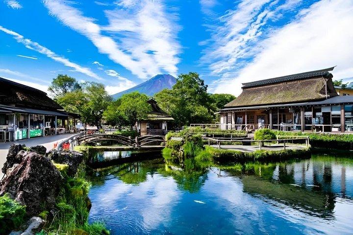 Mt. Fuji Day Tour : Kachikachi Ropeway & Oshino Hakkai & Matcha