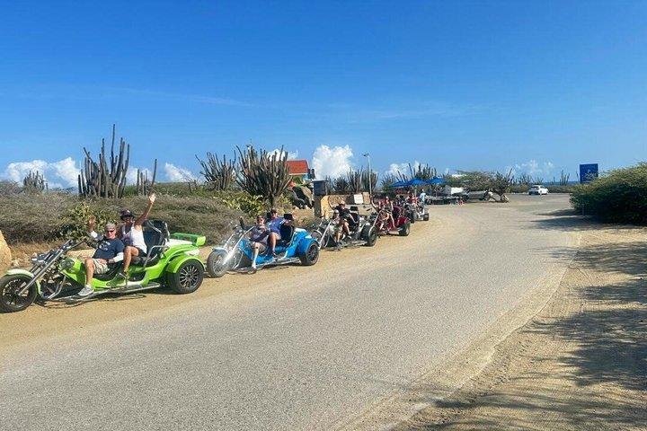 Recorrido guiado en triciclo por la isla de Aruba
