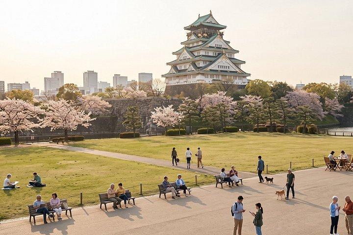 Private Customizable Cultural Walking Tour in Osaka Castle
