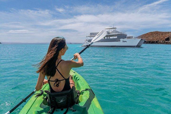 Balandra Bay and Hidden Beaches Catamaran Tour from Cabo