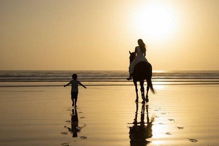 Bali Horse Riding Sunset