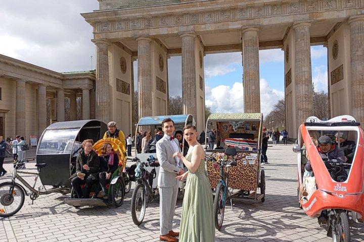 Rickshaw Private Sightseeing City Tour Berlin