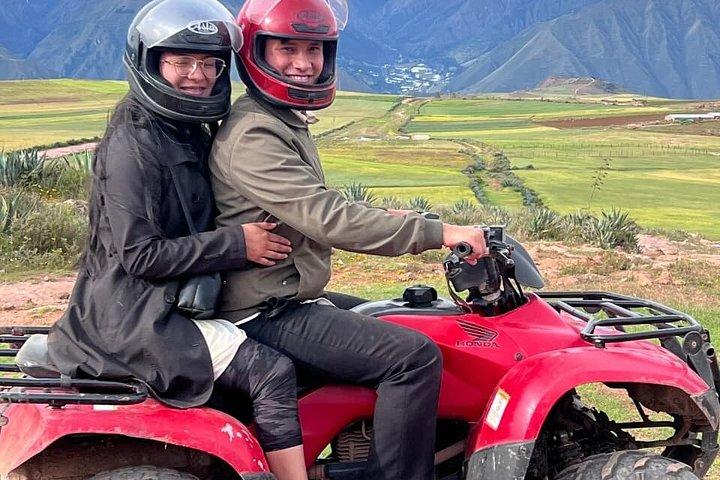 クスコ発、モーレイマラス塩鉱山を巡るATVアドベンチャー