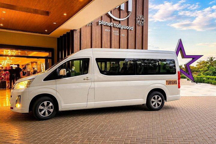 Privévervoer van/naar de luchthaven naar Planet Hollywood Costa Rica