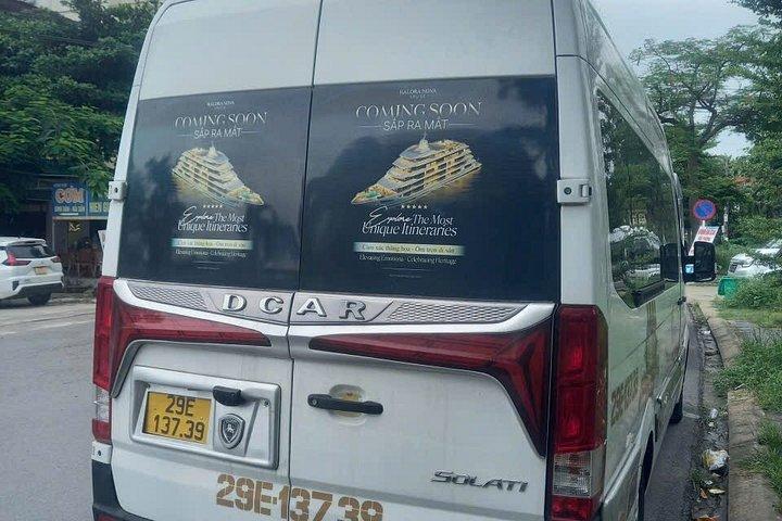 ハノイ市内からハロントゥアンチャウまたはリムジン送迎で戻る
