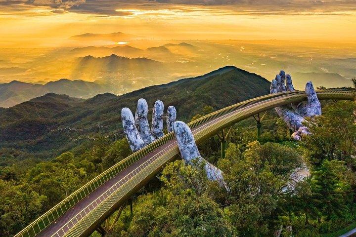 Tour privato delle colline di Ba Na e del Golden Bridge da Da Nang