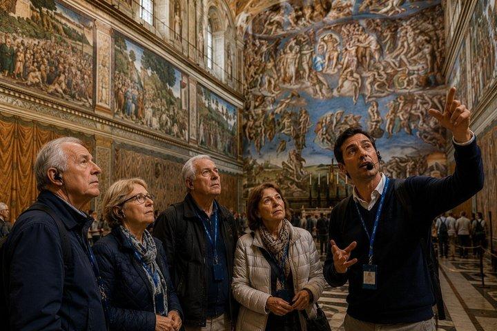 Museos Vaticanos, Capilla Sixtina y Basílica Tour Semiprivado VIP