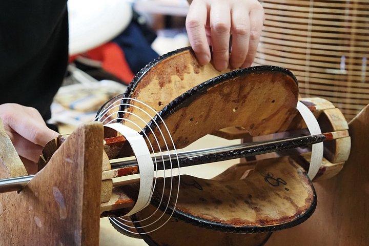 浅草で和紙灯籠体験会