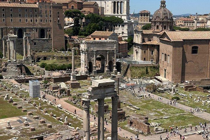 Visite guidée privée de Colosseum Gladiator Arena et Forum romain