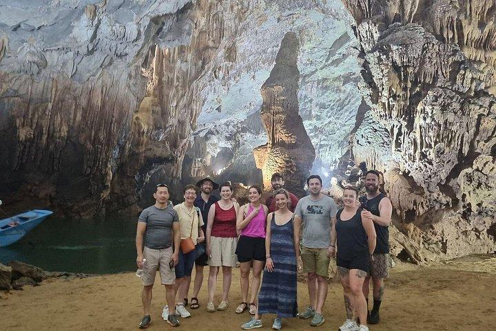 From Dong Hoi: Phong Nha & Paradise Caves Full-Day Tour
