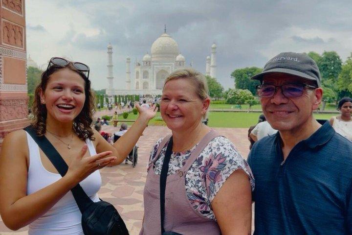 Todo incluido el mismo día Taj Mahal Agra Fort & Baby Taj desde Jaipur