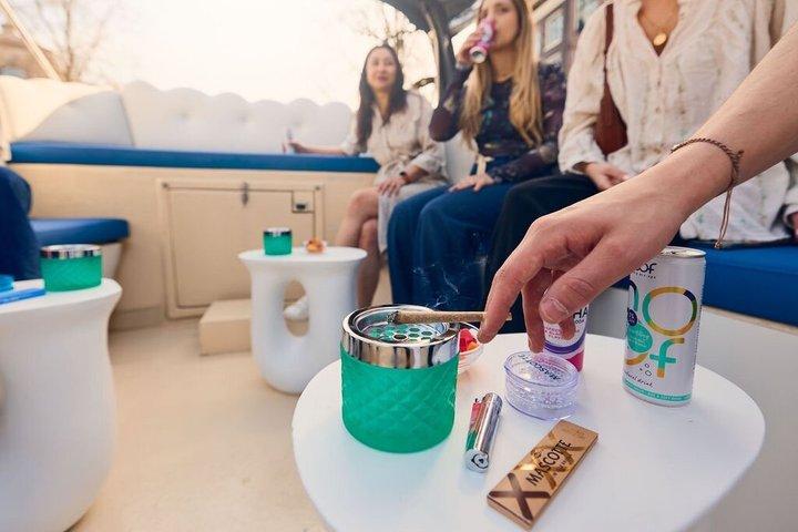 Amsterdam Smoke Friendly Coffee Shop Cruise on Luxury Boat