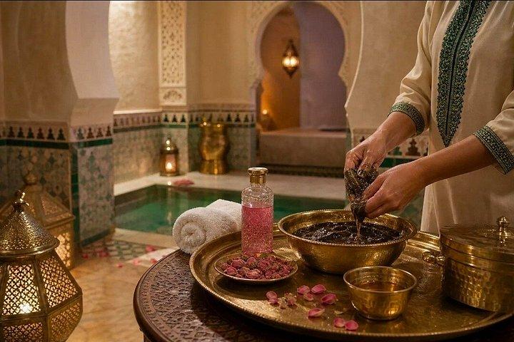 Marrakech Traditionel Marokkansk Hammam & Massage med Hotel Pickup