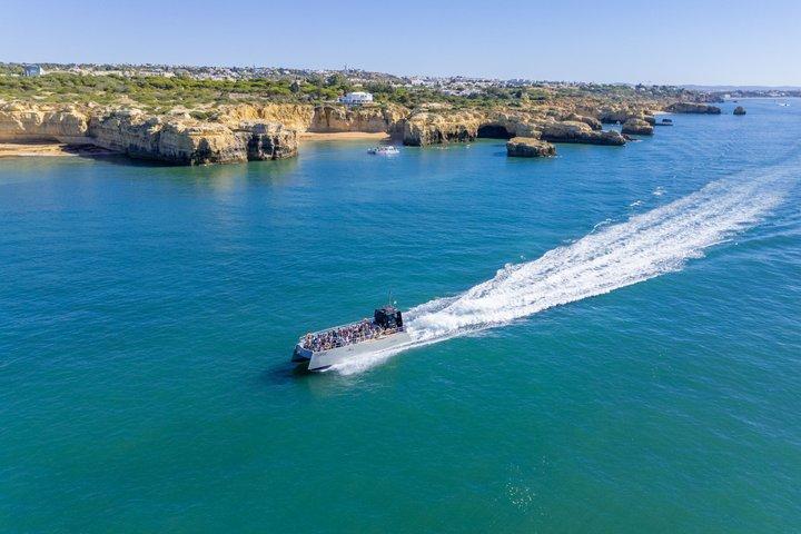 Croisière en bateau Dolphins & Cave avec biologiste marin d'Albufeira