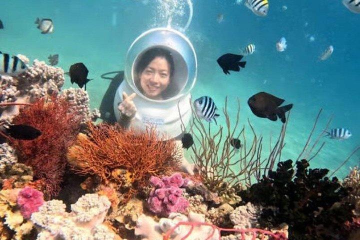 ニャチャン島シュノーケリングランチと水遊びツアー